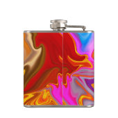 Muster abstrakt. flachmann (Rückseite)