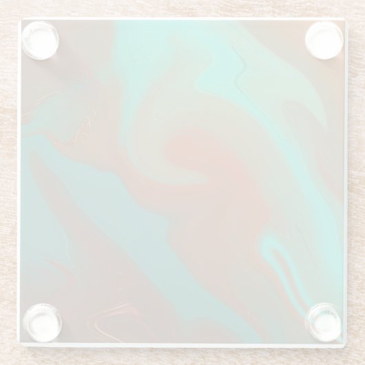 Muster abstrakt. glasuntersetzer (Rückseite)