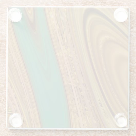 Muster abstrakt. glasuntersetzer (Rückseite)