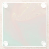 Muster abstrakt. glasuntersetzer (Rückseite)