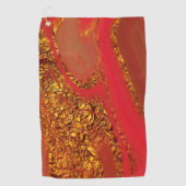 Muster abstrakt. golfhandtuch (Vorderseite)