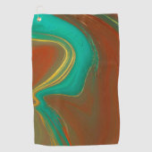 Muster abstrakt, golfhandtuch (Vorderseite)