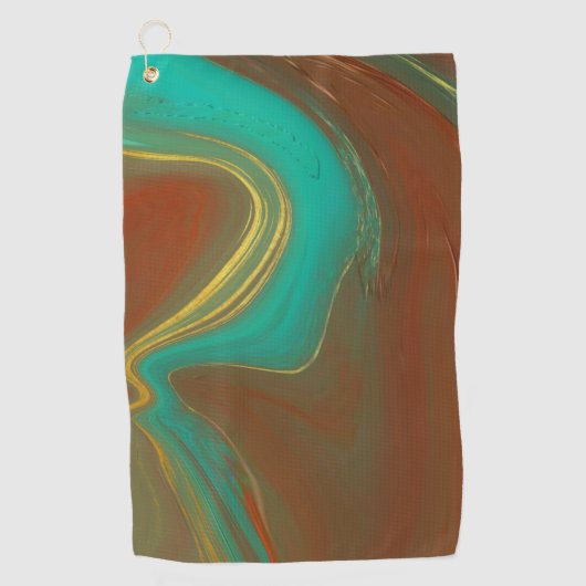 Muster abstrakt, golfhandtuch (Vorderseite)