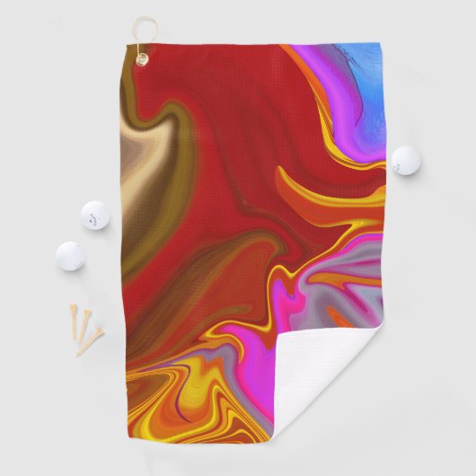 Muster abstrakt. golfhandtuch (Insitu)