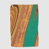 Muster abstrakt. golfhandtuch (Vorderseite)