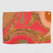 Muster abstrakt. golfhandtuch (Horizontal)