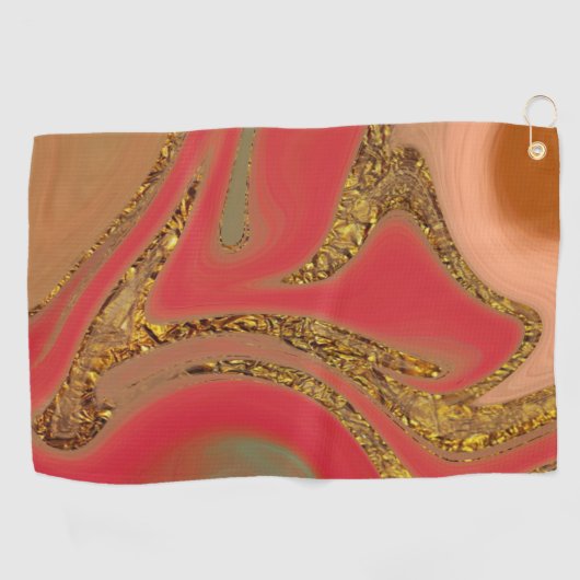 Muster abstrakt. golfhandtuch (Horizontal)