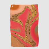 Muster abstrakt. golfhandtuch (Vorderseite)