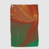 Muster abstrakt. golfhandtuch (Vorderseite)