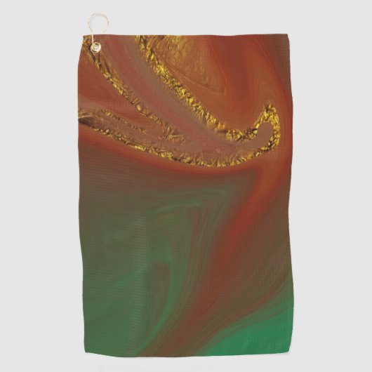 Muster abstrakt. golfhandtuch (Vorderseite)