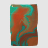 Muster abstrakt, golfhandtuch (Vorderseite)