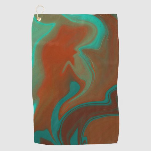 Muster abstrakt, golfhandtuch (Vorderseite)