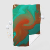Muster abstrakt. golfhandtuch (Insitu)