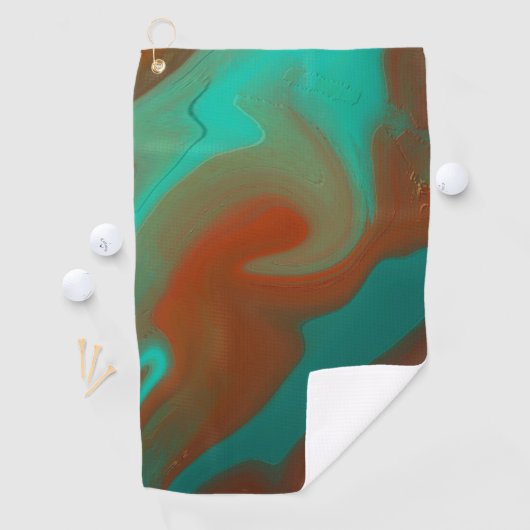 Muster abstrakt. golfhandtuch (Insitu)