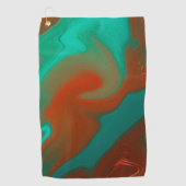 Muster abstrakt. golfhandtuch (Vorderseite)