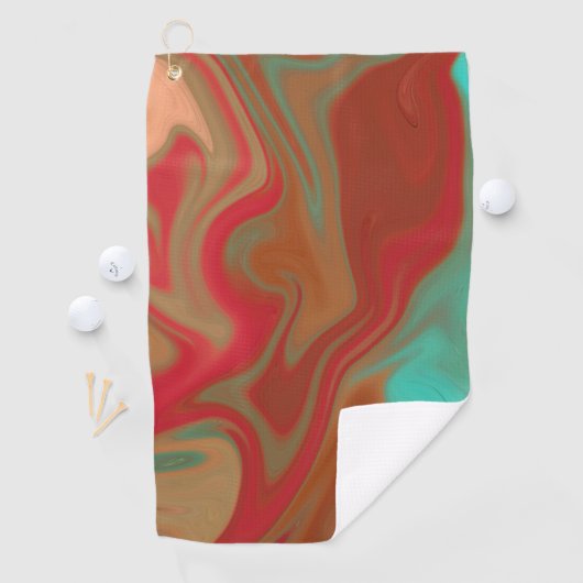 Muster abstrakt. golfhandtuch (Insitu)