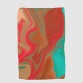 Muster abstrakt. golfhandtuch (Vorderseite)