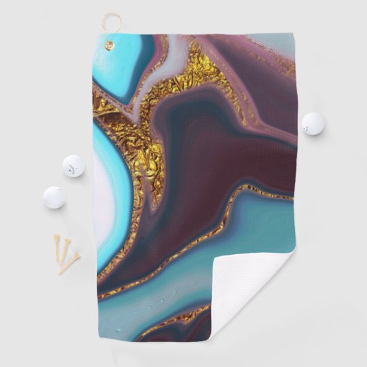 Muster abstrakt. golfhandtuch (Insitu)