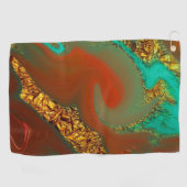 Muster abstrakt. golfhandtuch (Horizontal)