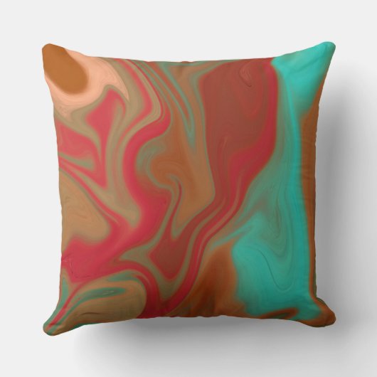 Muster abstrakt. kissen (Rückseite)