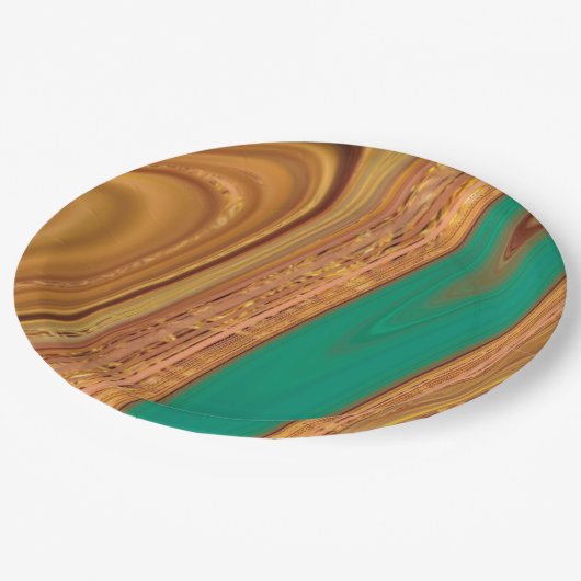 Muster abstrakt. pappteller (Schrägansicht)