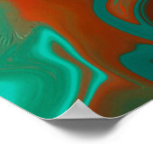 Muster abstrakt, poster (Ecke)