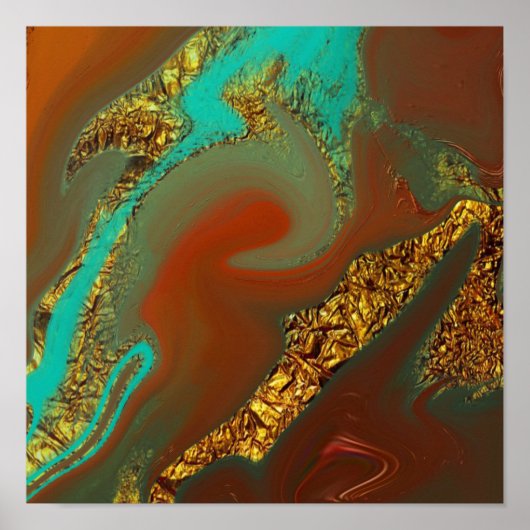 Muster abstrakt. poster (Vorne)