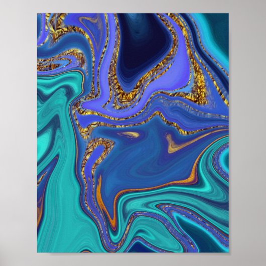 Muster abstrakt. poster (Vorne)