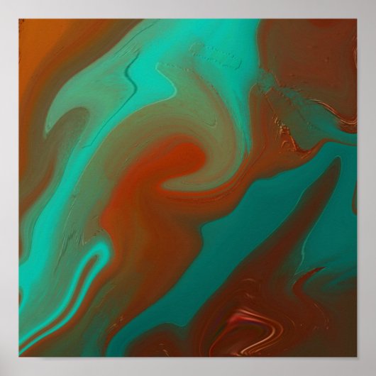 Muster abstrakt. poster (Vorne)