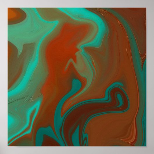 Muster abstrakt, poster (Vorne)
