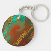 Muster abstrakt. schlüsselanhänger (Rückseite)