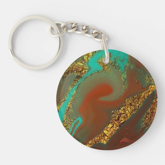 Muster abstrakt. schlüsselanhänger (Vorderseite)