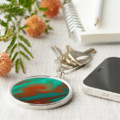 Muster abstrakt. schlüsselanhänger (Seite)