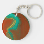 Muster abstrakt, schlüsselanhänger (Rückseite)