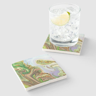 Muster abstrakt steinuntersetzer