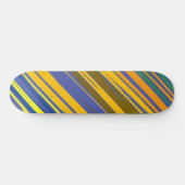 Muster abstrakte Streifen #2 Skateboard (Horizontal)