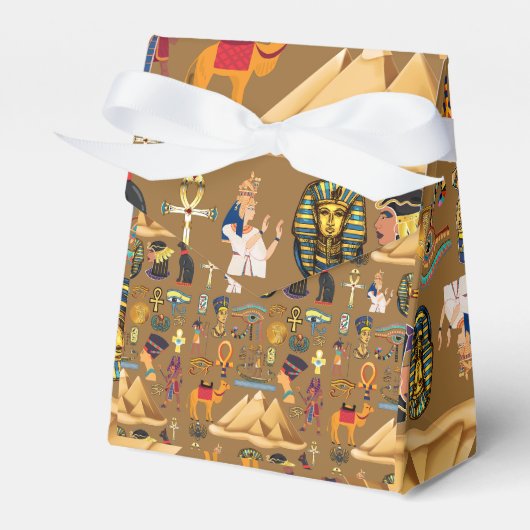 Muster altertümliches ägyptisches Hieroglyphiksymb Geschenkschachtel (Vorderseite)