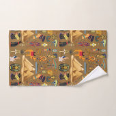 Muster altertümliches ägyptisches Hieroglyphiksymb Handtuch (Handtuch)