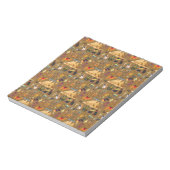 Muster altertümliches ägyptisches Hieroglyphiksymb Notizblock (Rotiert)