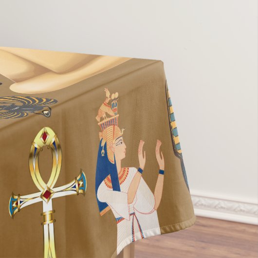 Muster altertümliches ägyptisches Hieroglyphiksymb Tischdecke (Beispiel)