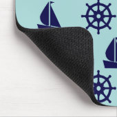 Muster am Meer Mousepad (Ecke)