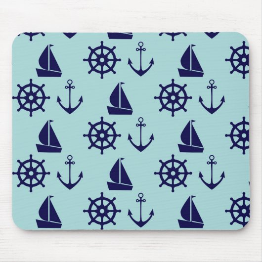 Muster am Meer Mousepad (Vorne)