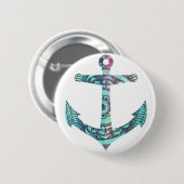 Muster-Anker-Button durch Megaflora Button (Vorne & Hinten)