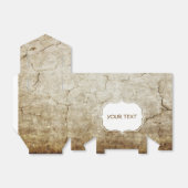 Muster - antiker Grunge Stil + Text Geschenkschachtel (Ungefaltet)