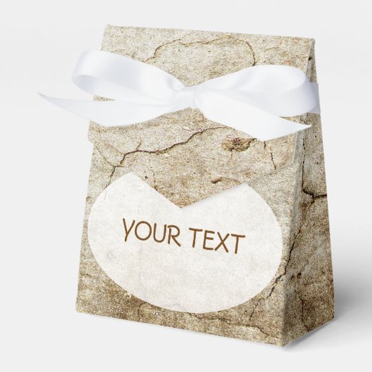 Muster - antiker Grunge Stil + Text Geschenkschachtel (Vorderseite)