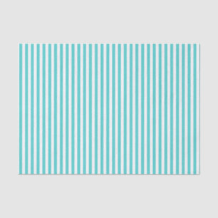 Muster aquamarin und weiß seidenpapier