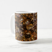 Muster ART - Golden River Stones Kaffeetasse (Vorderseite Links)