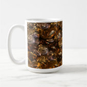 Muster ART - Golden River Stones Kaffeetasse (Links)