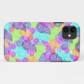 Muster Art Labyrinths - pastellfarben Case-Mate iPhone Hülle (Rückseite (Horizontal))