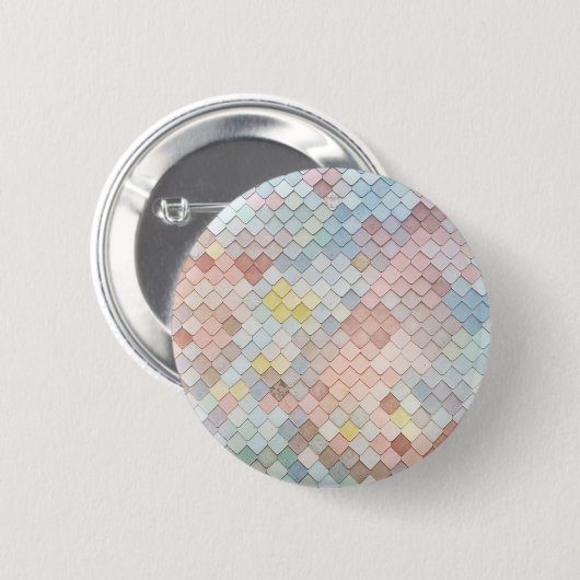 Muster Art Niedliche Muster Geometrie Button (Vorne & Hinten)